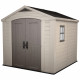 KETER - Abri de jardin en résine 6,6 m² Sydney 88 Beige et Marron