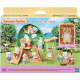 Figurines miniatures - SYLVANIAN FAMILIES - La cabane des bébés - Toboggan, balançoire, hamac