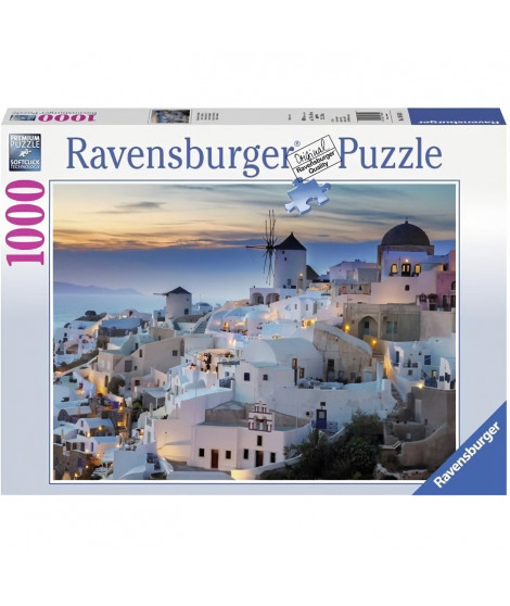 Puzzle 1000 pieces Santorin - Paysages - Adultes et enfants des 14 ans - Ravensburger