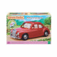 Voiture rouge cabriolet 5 places - SYLVANIAN FAMILIES - pour poupées de 3 ans et plus