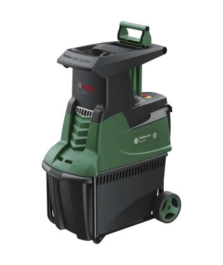 Broyeur de végétaux électrique silencieux AXT 25 TC - Bosch - Capacité de coupe 45mm - 2500W