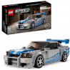 LEGO Speed Champions 76917 Nissan Skyline GT-R (R34) 2 Fast 2 Furious, Maquette de Voiture