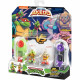 Figurines Tortues Ninja - Akedo - Raphael vs Rocksteady - Extérieur - 6 ans - Multicolore