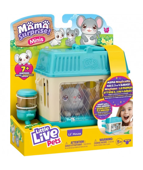 Peluches P'tites Souris Mama Surprise - Little Live Pets - Moose Toys