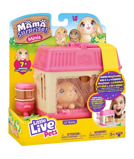 Peluches P'tits Lapins Mama Surprise - Little Live Pets - Moose Toys