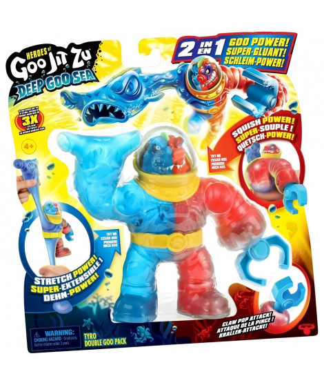 Figurine Tyro - Double Goo - Goo Jit Zu - 16 cm - Moose Toys