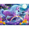 Puzzle 100 p XXL Enfant - Licorne scintillante (Collection Paillettes) - Des 6 ans - 12980 - Ravensburger