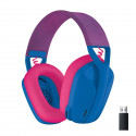 Casque gaming sans fil Logitech - G435 LIGHTSPEED - BLEU - Léger Bluetooth avec micro intégré pour PC, PS4, PS5, Switch, Mobile