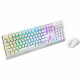 Clavier + Souris - AZERTY - MSI - Vigor GK30 Combo White FR - Rétroéclairé - Blanc