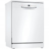 Lave-vaisselle pose libre BOSCH SMS2HTW72E SER2 - 12 couverts - Induction - L60cm - 46dB - Blanc
