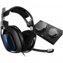 Casque Gaming - LOGITECH G - A40 - TR + MixAmp Pro - Noir et bleu