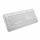 Logitech - Clavier sans fil - Ergonomique Entier avec Repose-Poignets - Signature K650 - Blanc