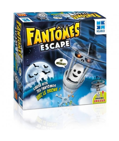 FANTOMES ESCAPE - Jeu de société enfant - MEGABLEU - 678088