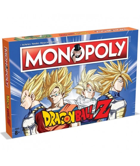 MONOPOLY - Dragon Ball Z - Jeu de societé - Version française