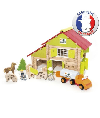 JEUJURA - Construction en bois -  Ma Ferme en bois - 180 pcs