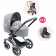 Corolle - Cybex X Combo Poussette 3 en 1 - pour poupon 36 et 42 cm - Des 3 ans