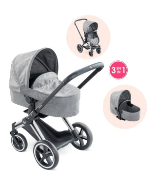 Corolle - Cybex X Combo Poussette 3 en 1 - pour poupon 36 et 42 cm - Des 3 ans