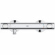 GROHE Mitigeur thermostatique douche Precision Flow, montage mural, protection anti-brûlure, raccord fileté 1/2, chromé,34840000