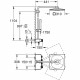 Euphoria SmartControl System 310 Cube Duo Colonne de douche thermostatique (26508000)