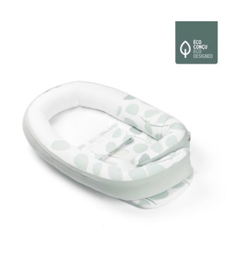 BABYMOOV Réducteur de lit doomoo Cocoon Leaves Aqua Green