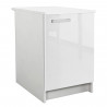 START Caisson bas de cuisine L 60 cm - Blanc brillant