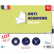 Lot de 2 oreillers anti-acariens 50x70 cm - 100% Polyester - DODO