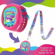 Bandai  Tamagotchi Uni  Tamagotchi connecté avec bracelet montre - Animal de compagnie virtuel - Modele Rose - 43351