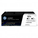 HP 201X Pack de 2 cartouches de toner noir LaserJet grande capacité authentiques (CF400XD) pour Color LJ Pro MFP M277/M274/M252