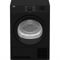 Seche-linge a condensation BEKO DCY724B - 7 kg - Classe B - Tambour Aquawave - Noir