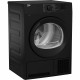 Seche-linge a condensation BEKO DCY724B - 7 kg - Classe B - Tambour Aquawave - Noir