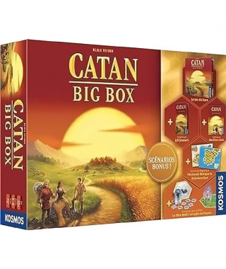 Kosmos | Catan : Big box | Unbox Now | Jeu de société | a partir de 10 ans | 3 a 4 joueurs | 75 minutes