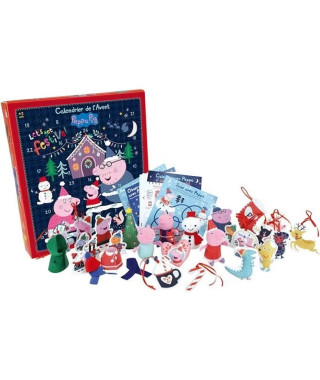 Calendrier de l'avant 36 pieces - Peppa Pig - JEMINI - 36 x 39,5 cm