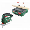 Scie sauteuse filaire Bosch - PST 700 E + Systembox (500W, bois : 70 mm, acier : 4mm, 500 - 3100 courses/min)