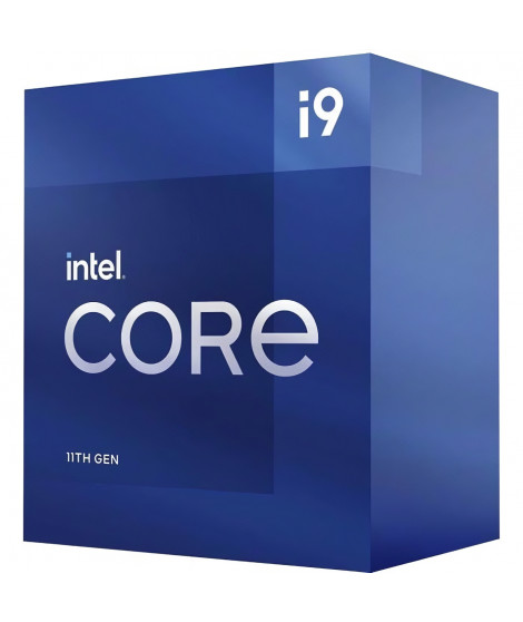 INTEL - Processeur Intel Core i9-11900KF - 8 coeurs / 5,3 GHz - Socket 1200 - 125W