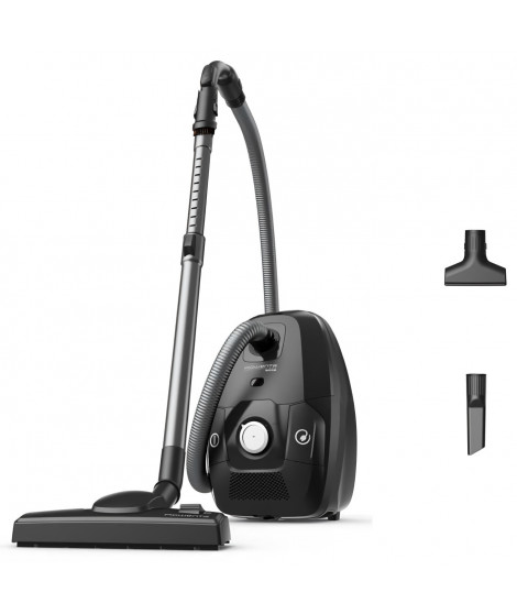 ROWENTA Green Force Max Silence - Aspirateur avec sac, Basse consommation 900 W, Silencieux, Haute filtration, RO6136EA
