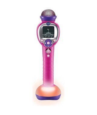 VTECH - Kidi Super Star Moov' Rose - Micro Karaoké Enfant