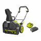 Déneigeuse 36V Brushless RYOBI - 45 cm - déblaiement 25 cm - éjection max 8m - 1 batterie lithium+ 36V 4,0 Ah et 1 chargeur r…