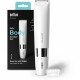 Braun Body Mini Tondeuse Électrique Femme Et Homme de Précision Corps, Rapide Et Facile, Technologie Wet & Dry, BS1000