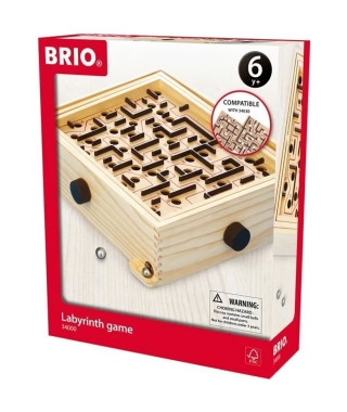 Jeu de Labyrinthe BRIO (L'Original) en bois - Ravensburger - Enfant et adulte des 6 ans