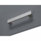 START Caisson haut de cuisine sur hotte L 60 cm - Gris Brillant