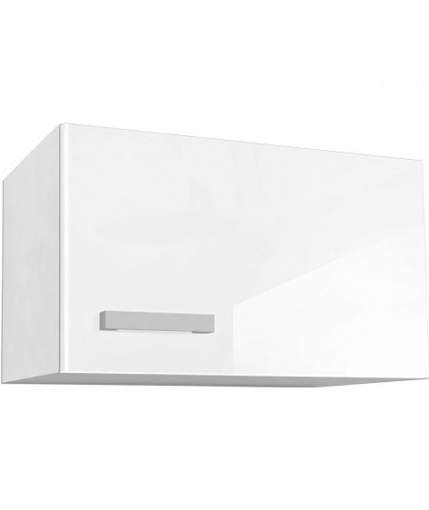 START Caisson haut de cuisine sur hotte L 60 cm - Blanc Brillant