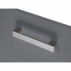 START Caisson bas de cuisine L 40 cm - Gris brillant