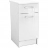 START Meuble bas de cuisine L 40 cm  - Blanc brillant