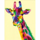 CreArt - grand - Girafe - Ravensburger - Coffret complet - Peinture au numéro Adulte - Des 12 ans