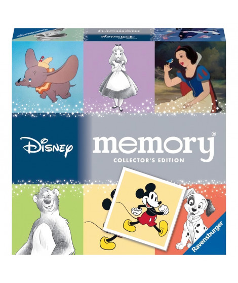 Collectors' memory Walt Disney - Un premier jeu éducatif melant observation - A partir de 3 ans - 27378 - Ravensburger