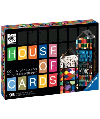 Château de cartes - House of Cards - EAMES édition - Loisir créatif - Activité détente et créative - Adulte - 18444 - Ravensb…