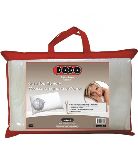 DODO Oreiller TOP MEMORY 40x60cm