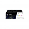 Cartouches de toner HP 312A authentiques - Pack de 3 couleurs pour HP Color LaserJet Pro M476