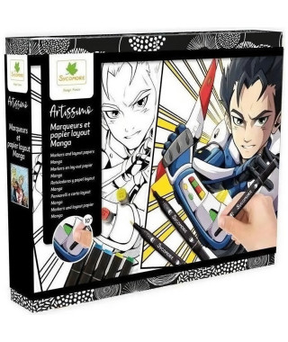 Sycomore - Coffret créatif manga garçon