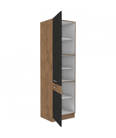 Colonne cuisine ROCK 2 portes - L 60 cm